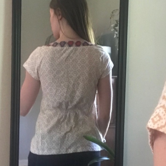 Akemi + Kim for Anthropologie boho top hippie XS - Picture 3 of 5